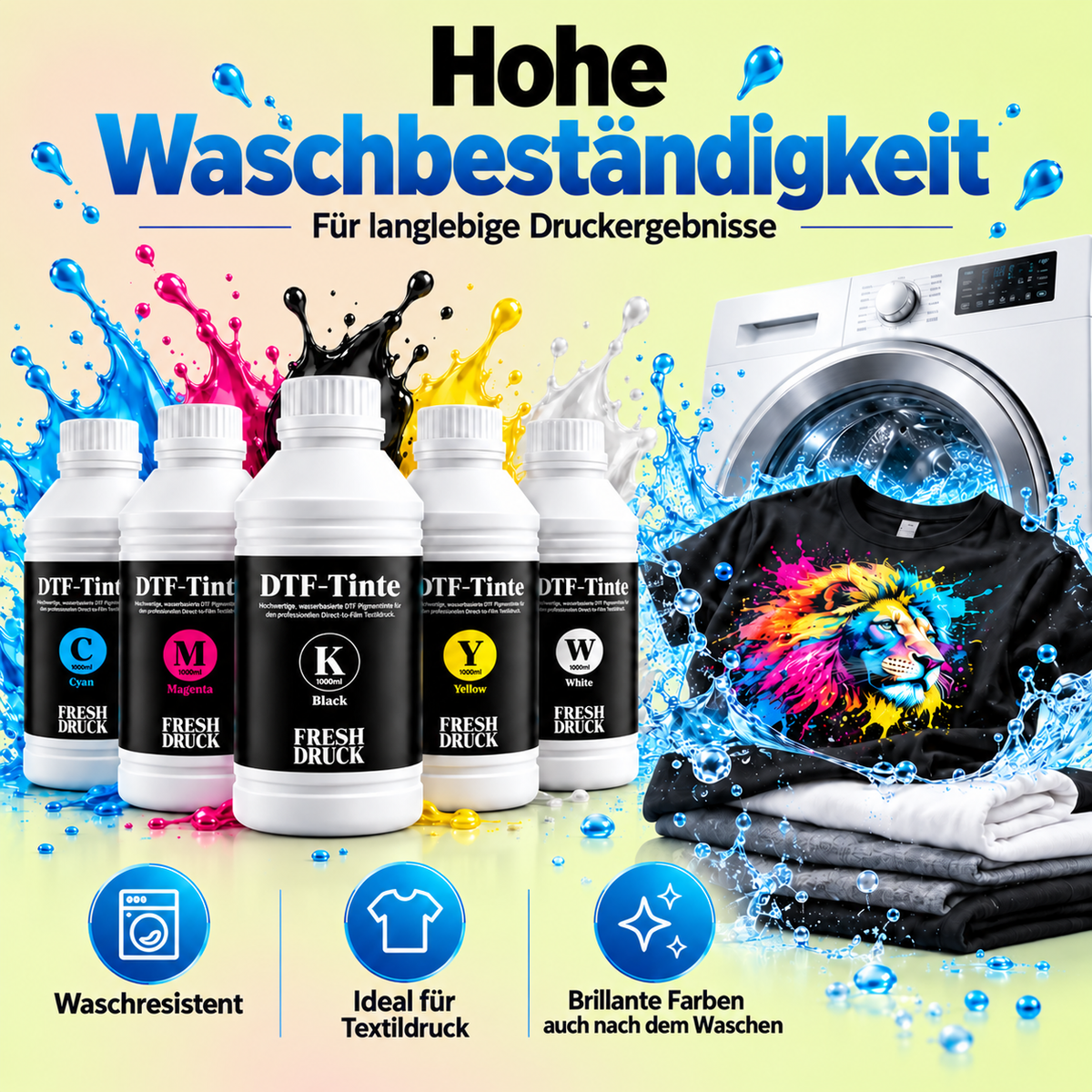 DTF-Tinte 1L White
